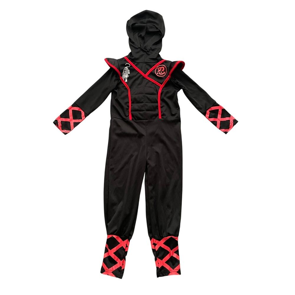 Spooktacular Ninja Kids Size 3T Black Halloween Costume